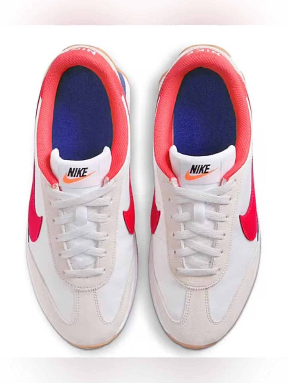 Nike Pacific Women's Shoes Retro Runner in White, Red & Blue